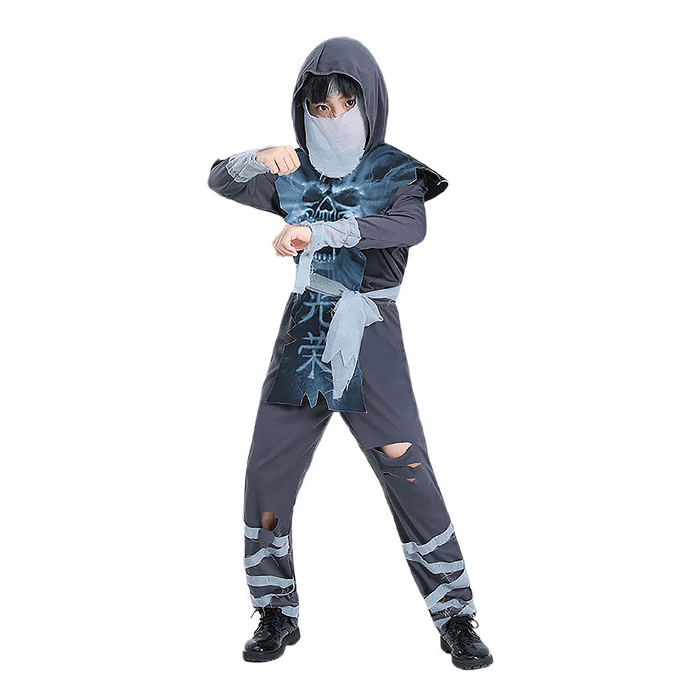 Little Surprise Box Zombie Ninja Kids Halloween Costume Dress Up