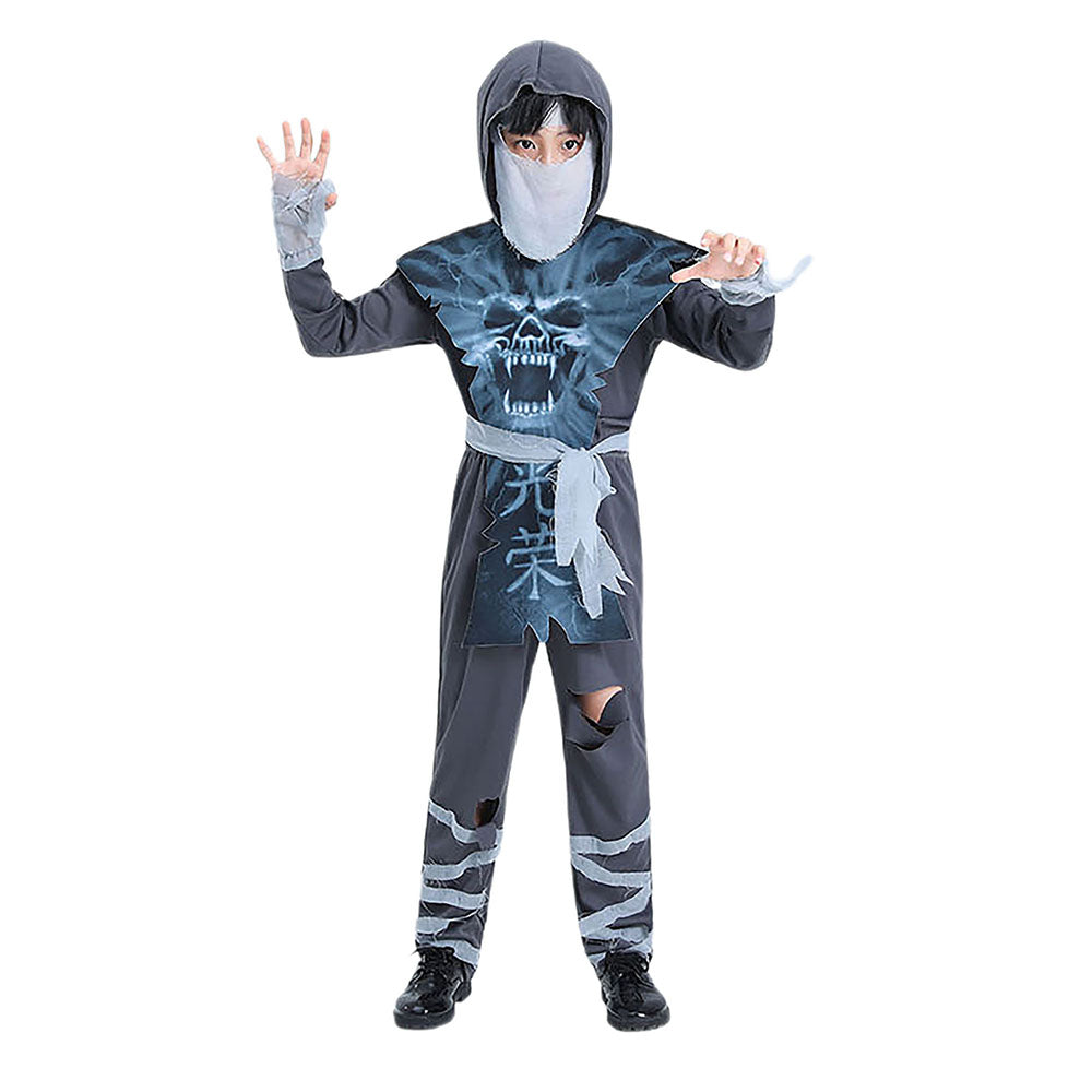 Little Surprise Box Zombie Ninja Kids Halloween Costume Dress Up