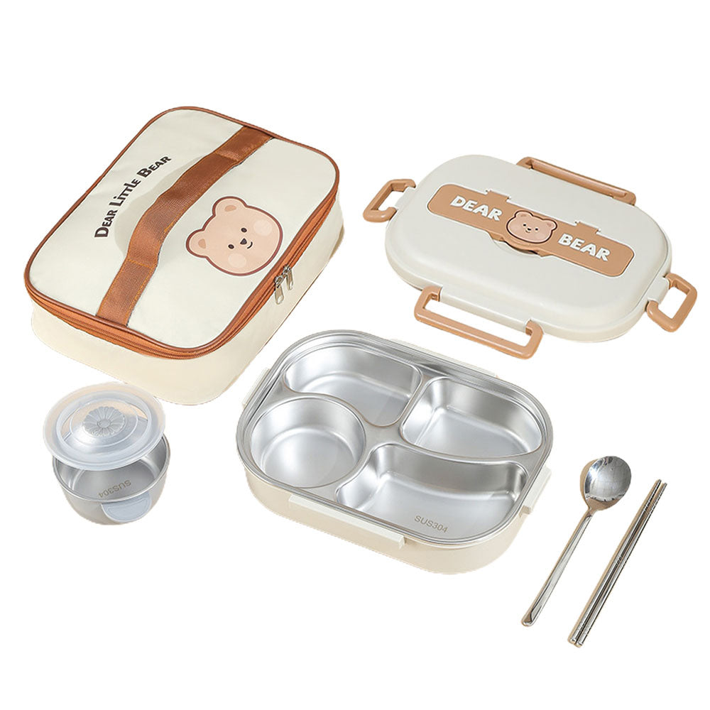 Dear Bear 304 Stainless Steel Thermo Food Storage / Bento Box