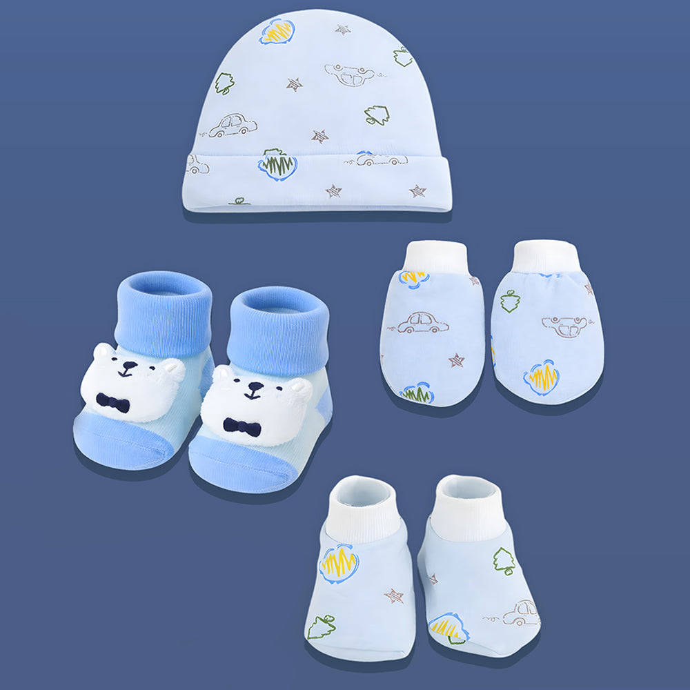 Little Surprise Box Newborn Little Prince Pinewood Gift Hamper Box Set (Blue)