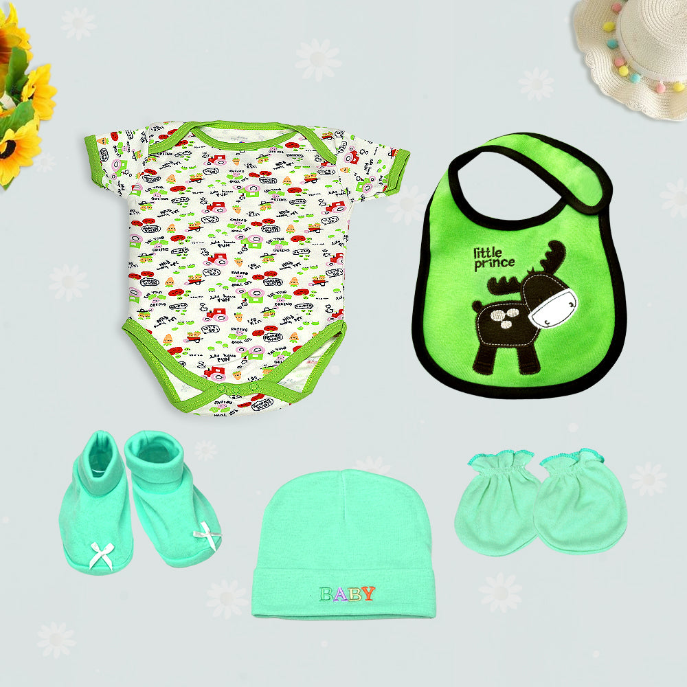 Little Surprise Box - Green Twinkle Star Newborn Hamper Gift Set