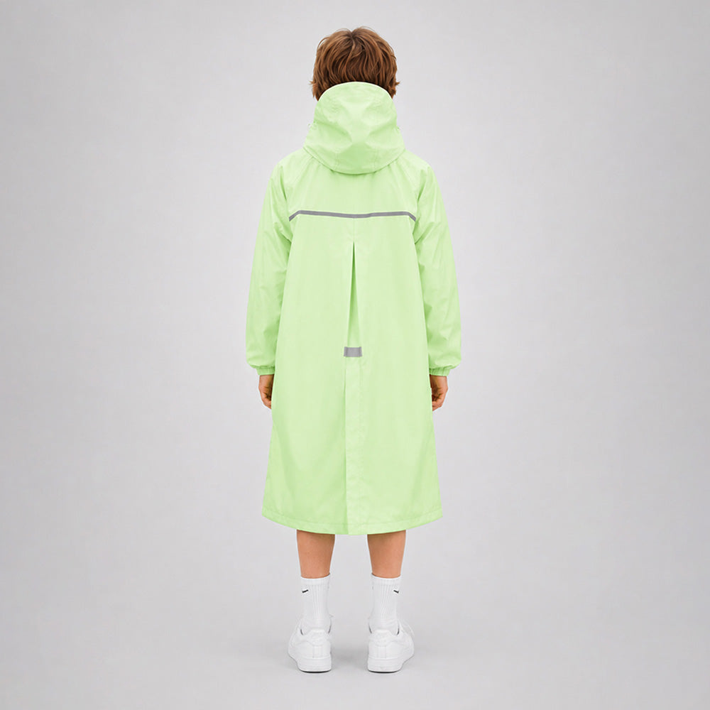 Pocket Patch long Length Raincoat for Kids & Teens