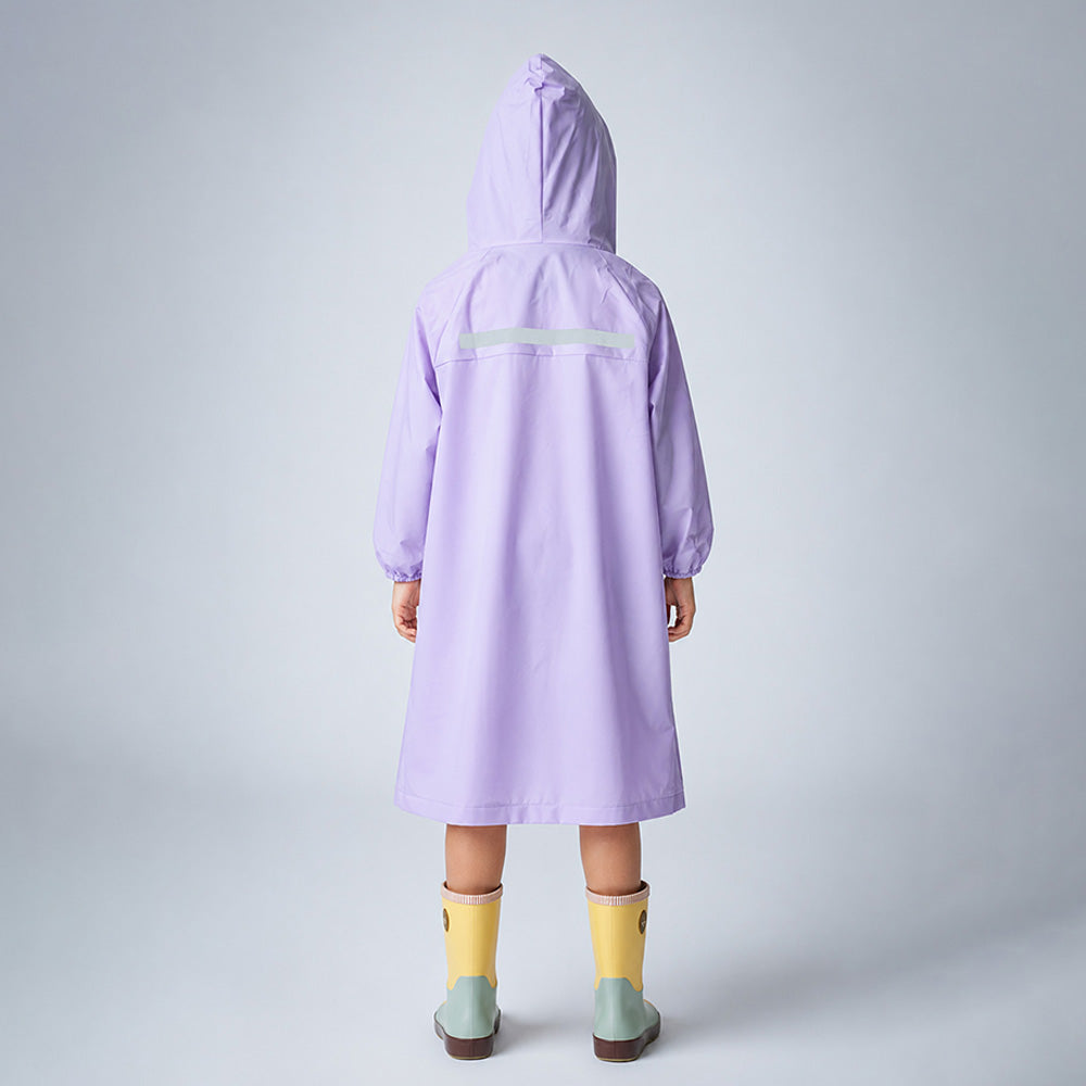 Giraffe Knee Length Raincoat for Kids