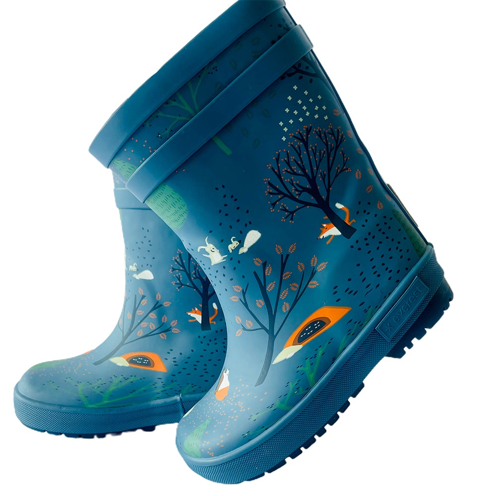 Little Surprise Box,Master Woodstock,Waterproof Flexible Rubber Rain Gumboots for Kids