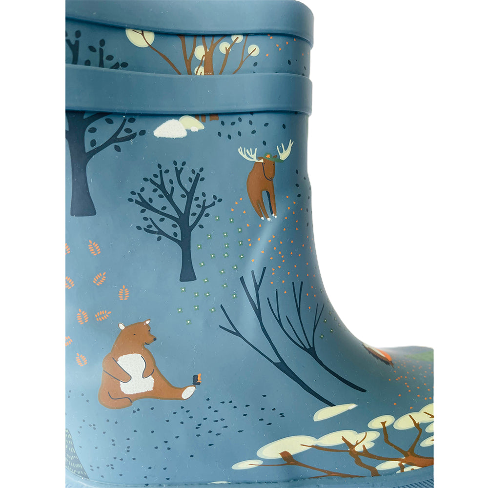 Little Surprise Box,Master Woodstock,Waterproof Flexible Rubber Rain Gumboots for Kids