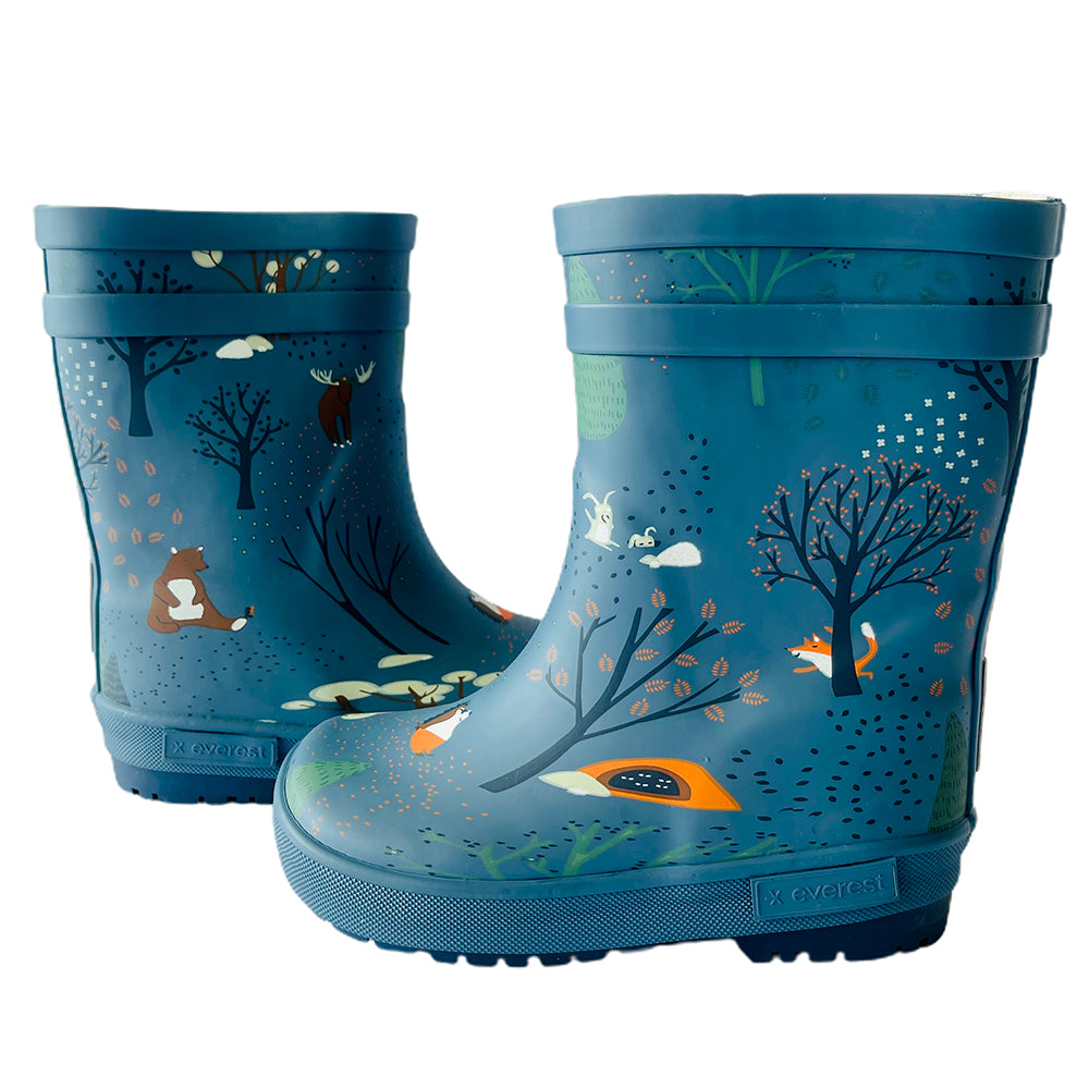 Little Surprise Box,Master Woodstock,Waterproof Flexible Rubber Rain Gumboots for Kids