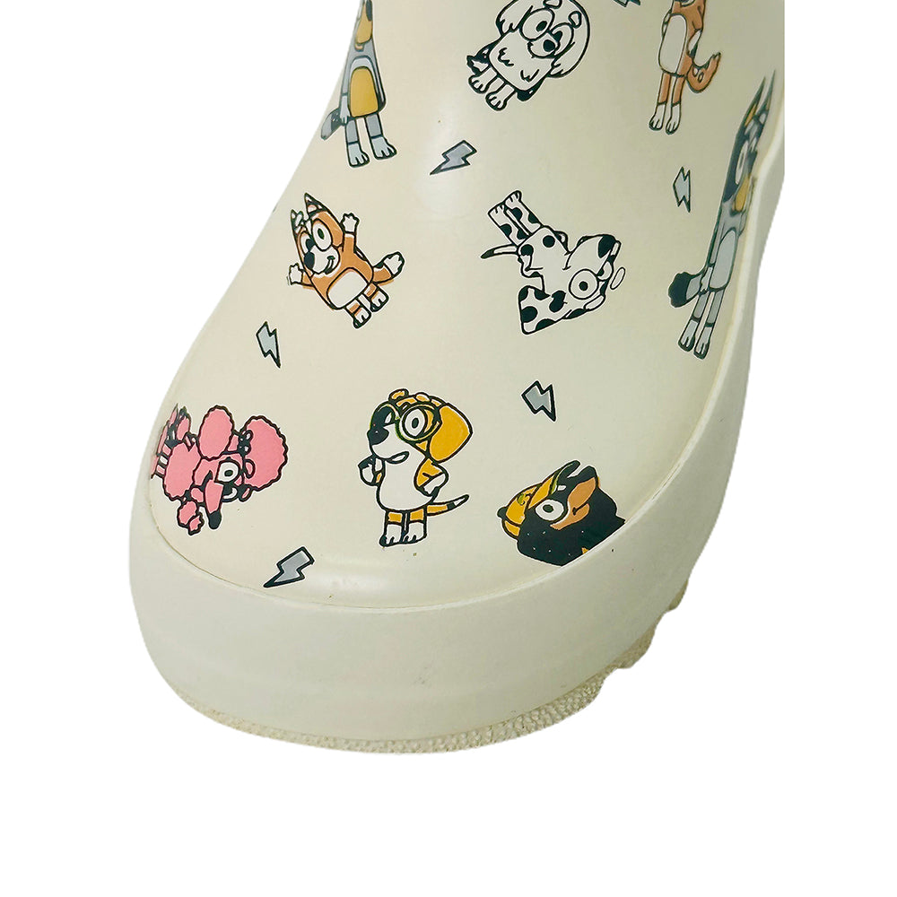 Little Surprise Box Mr. Woof Harlow ,  Flexible Rubber Rain Gumboots for Toddlers and Kids