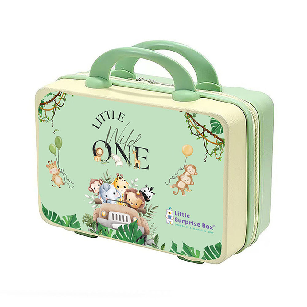 Little Surprise Box Jungle Safari Theme Hardcase Travel Suitcase