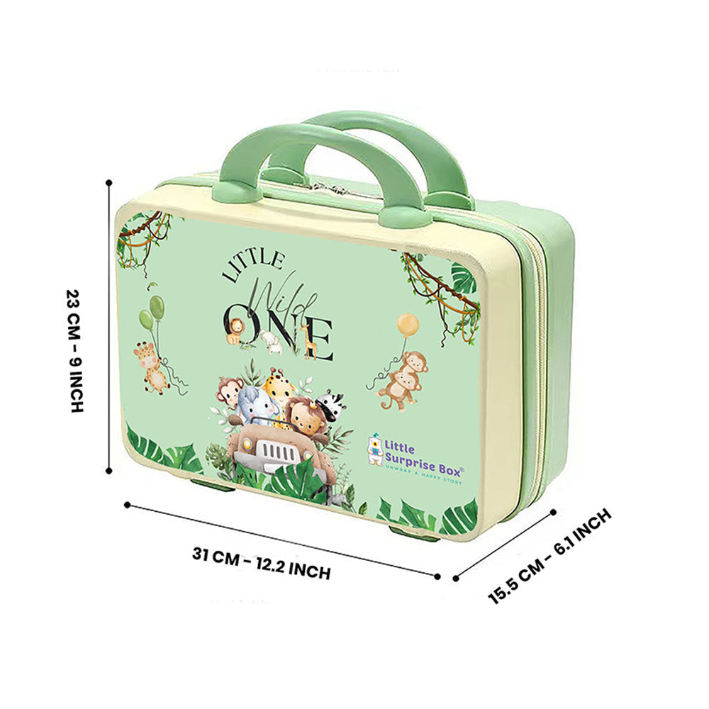 Little Surprise Box Jungle Safari Theme Hardcase Travel Suitcase