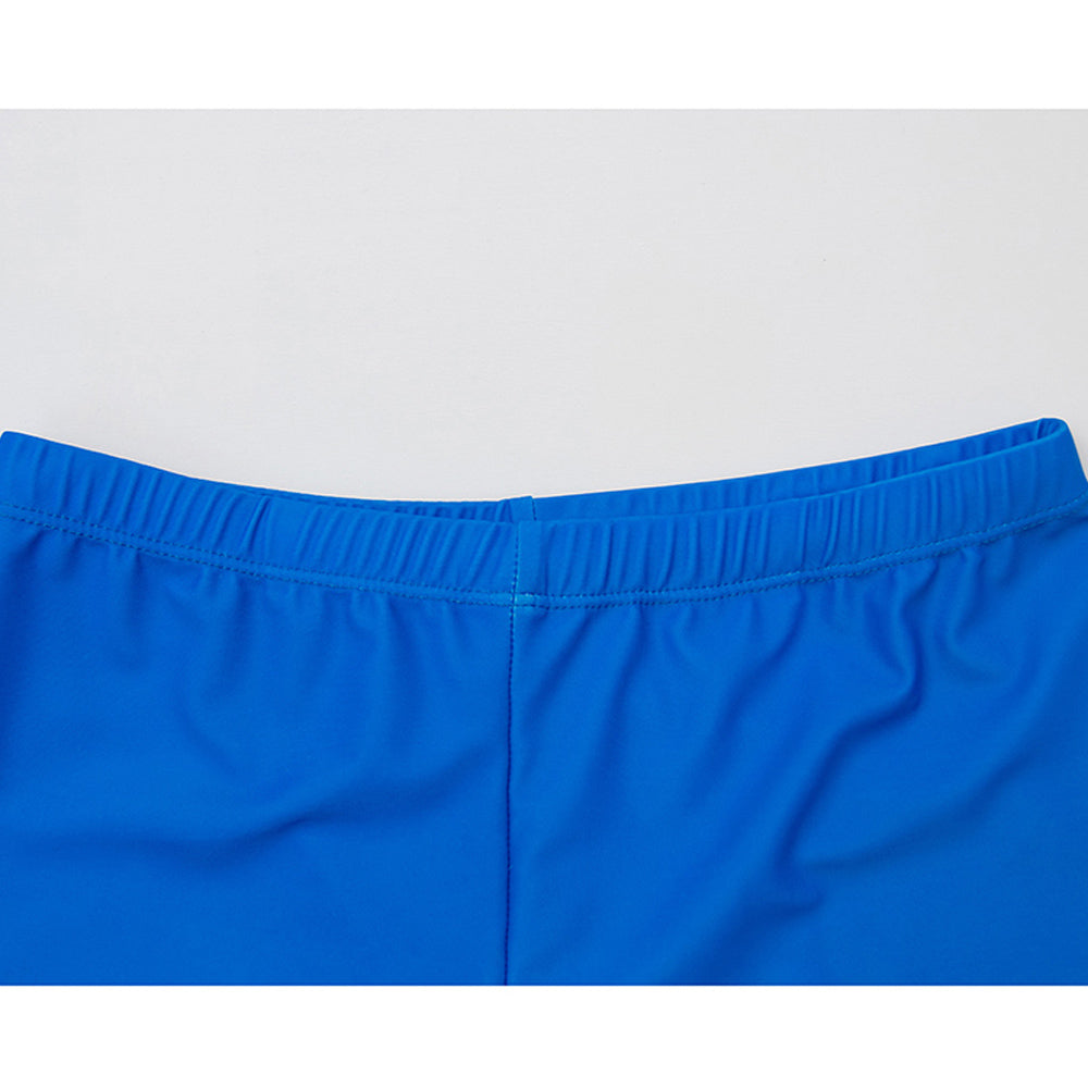 Little Surprise Box,2 pcs Shirt & Pants set LSB Blue & Orange Space Swimwear Full length for Kids with UPF 30+
