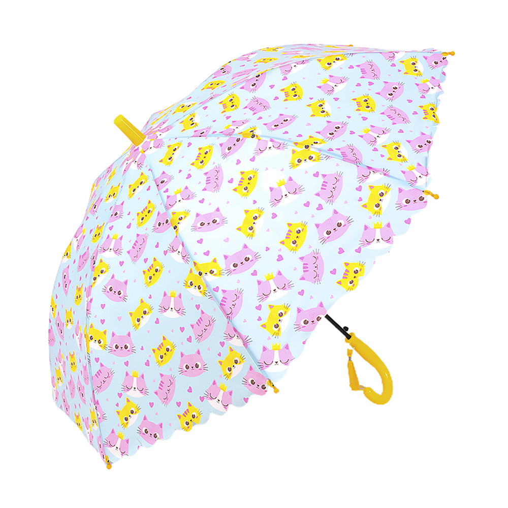 Little Surprise Box Cute Cat Face Umbrella for Kids