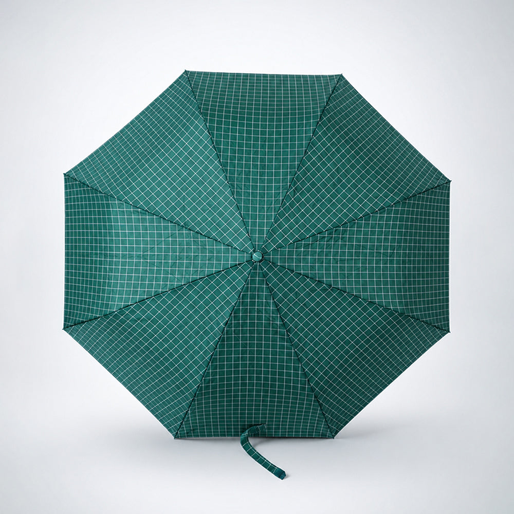 3 Fold Checkered  Auto Open & Close Umbrella for Teens & Adults