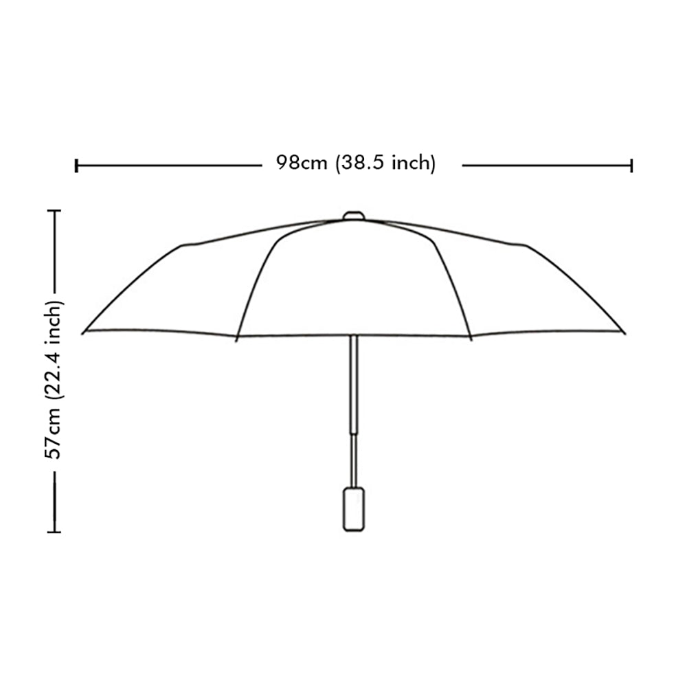 Little Surprise Box 3-Fold Road Hustlers Cars Theme Rain And All-Season Kids Umbrella 