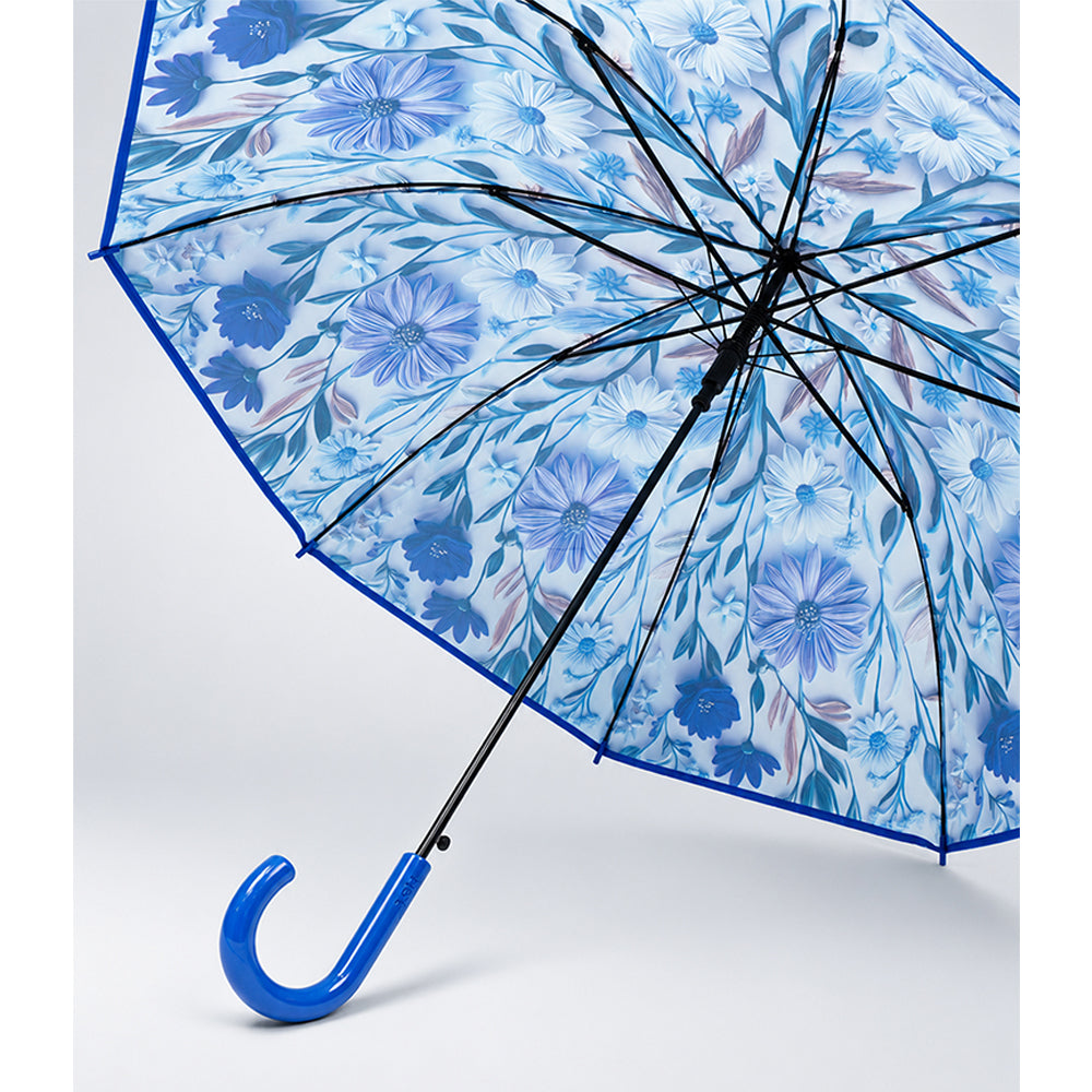 Floral Tile Print Umbrella for Teens & Adults