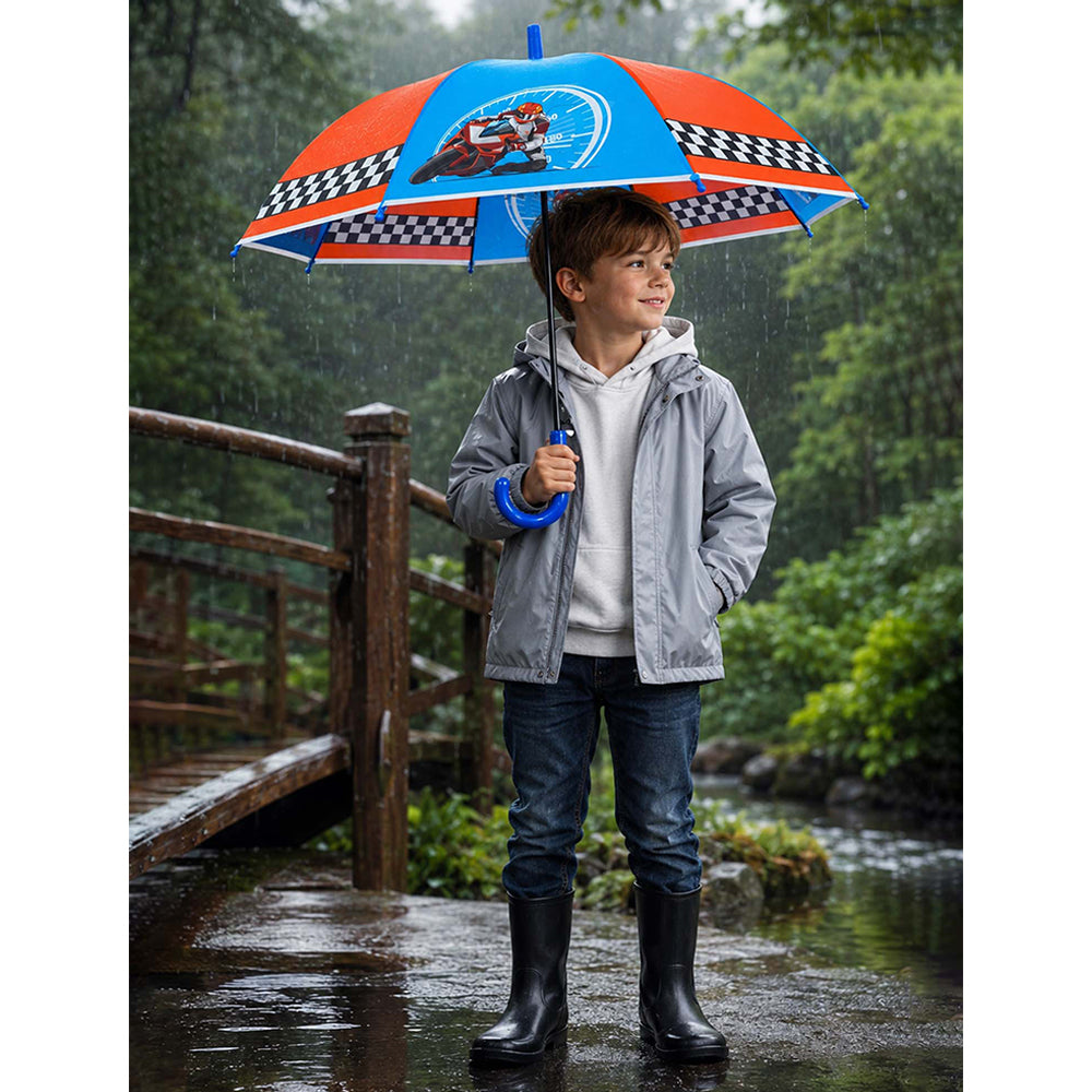 Sporty Adventure Umbrella for Kids - 5 to 10 years