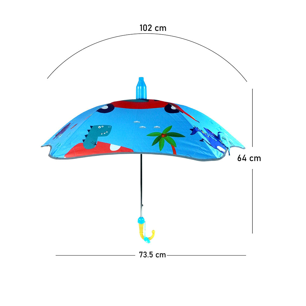 Dino Car Drive Canopy Umbrella for Kids, 5 yrs - 8yrs