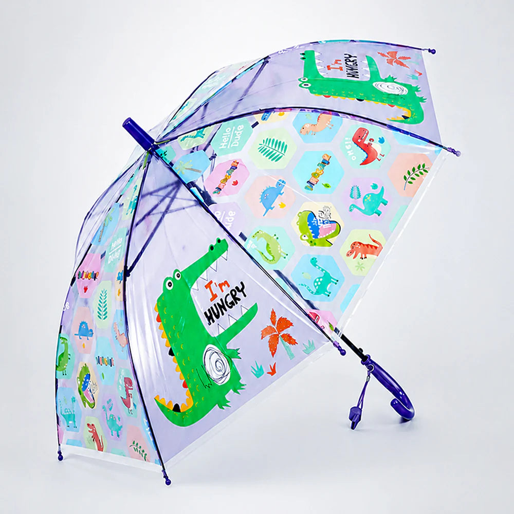 Transparent Dino Panel Umbrella