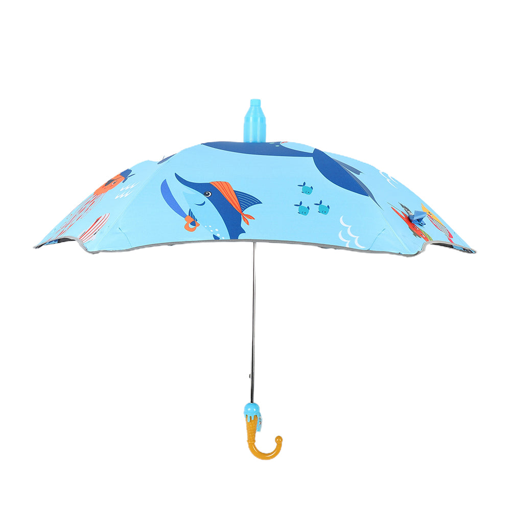Little Surprise Box Lil Sailor Theme,Canopy Shape Umbrella For Kids,5-12yrs