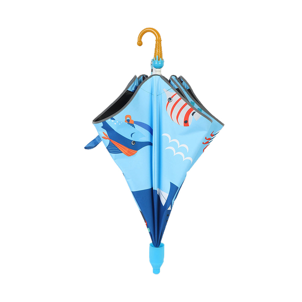 Little Surprise Box Lil Sailor Theme,Canopy Shape Umbrella For Kids,5-12yrs