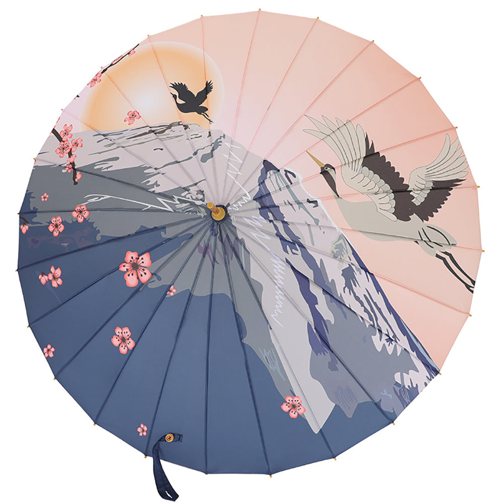 Little Surprise Box, Bright Seagull, Chinese Canopy Style Rain And All Season Umbrella