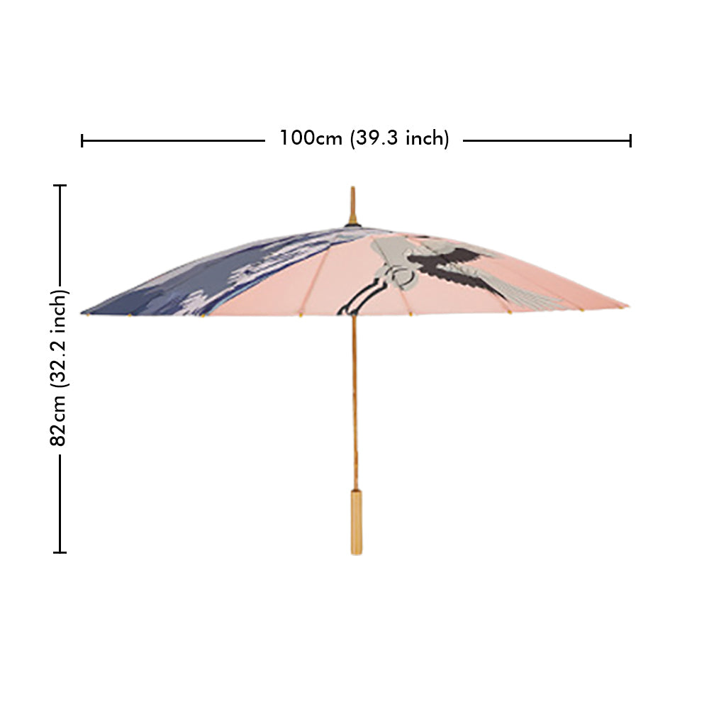 Little Surprise Box, Bright Seagull, Chinese Canopy Style Rain And All Season Umbrella