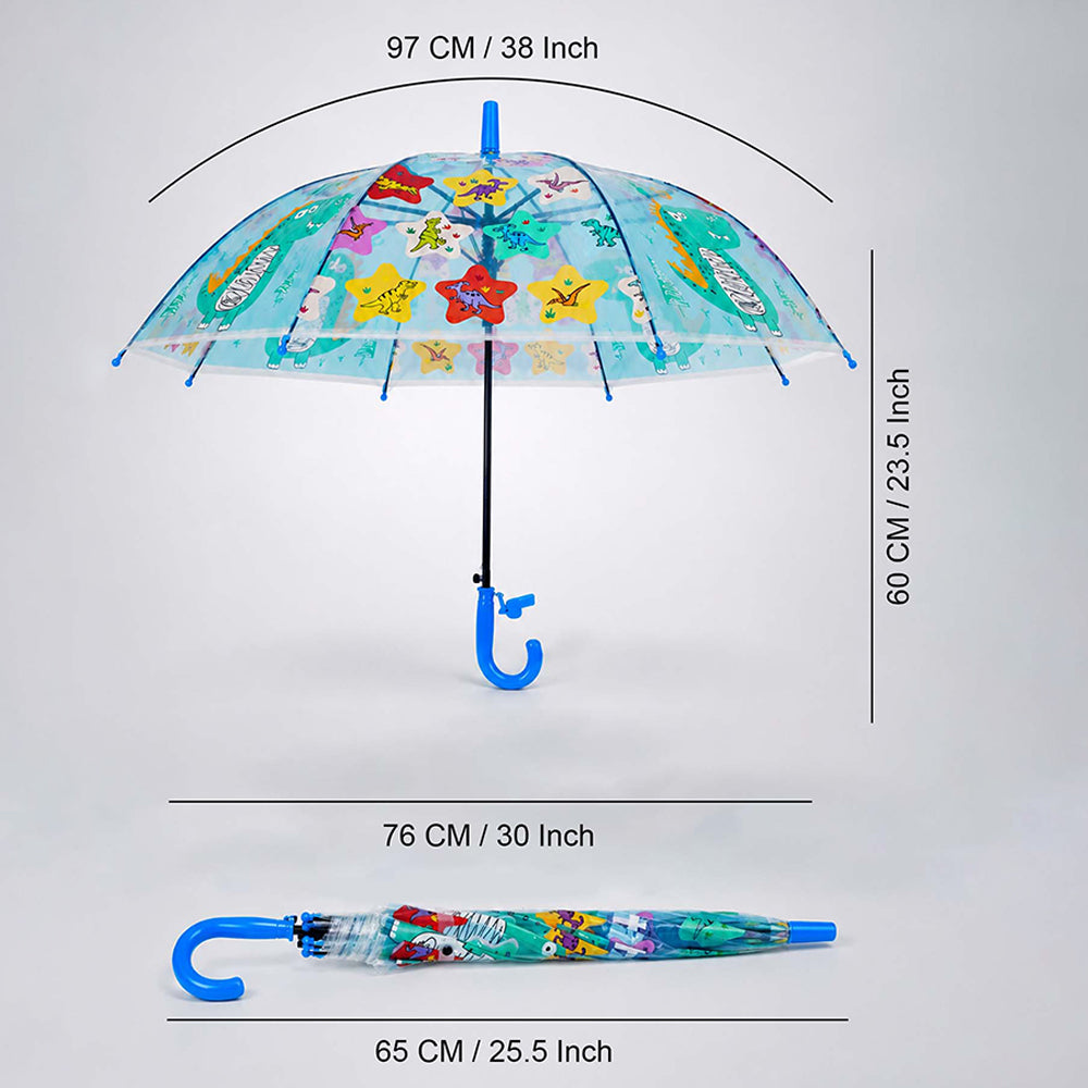 Transparent Dino Panel Umbrella