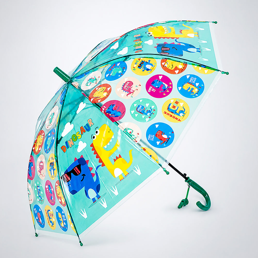 Transparent Dino Panel Umbrella