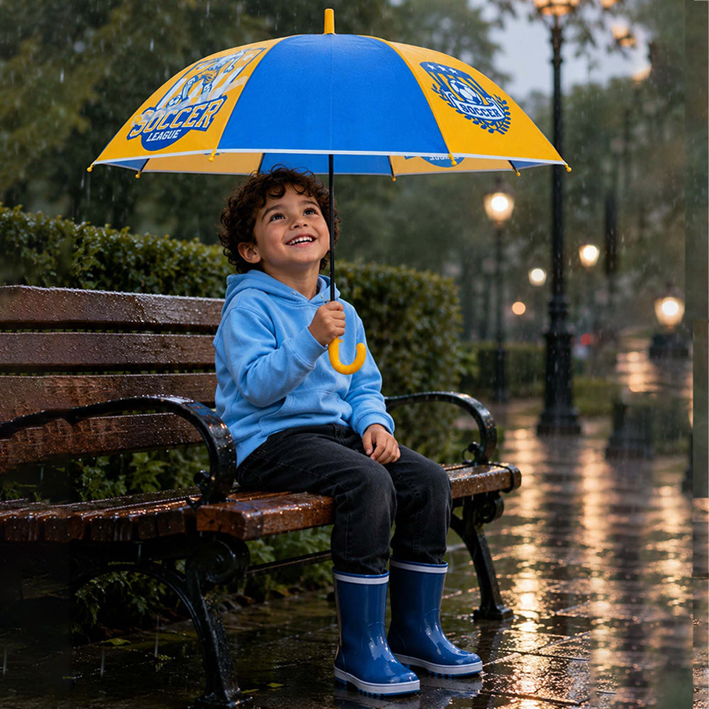 Sporty Adventure Umbrella for Kids - 5 to 10 years