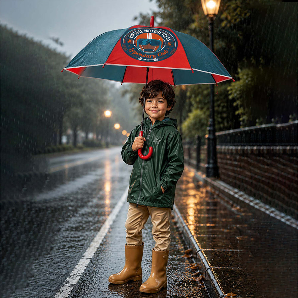 Sporty Adventure Umbrella for Kids - 5 to 10 years