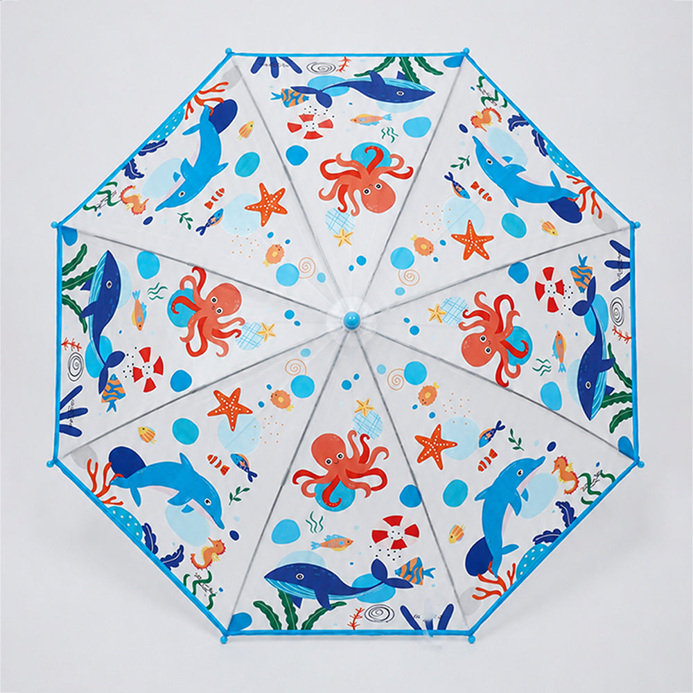 Themed Transparent Umbrella for Toddlers & Kids