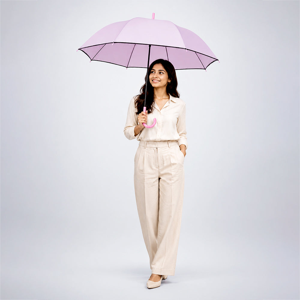 Black Border Solid Umbrella