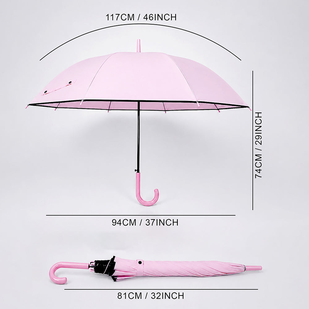Black Border Solid Umbrella