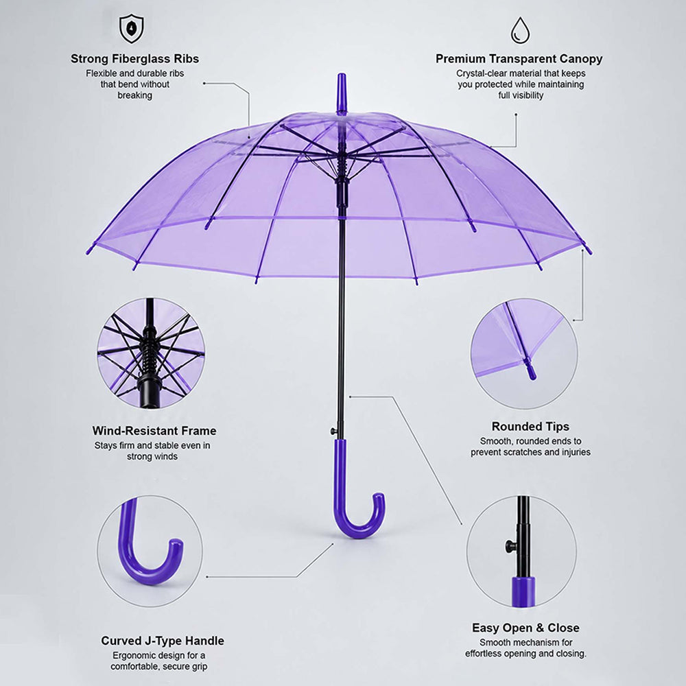 Jelly Transparent Umbrella