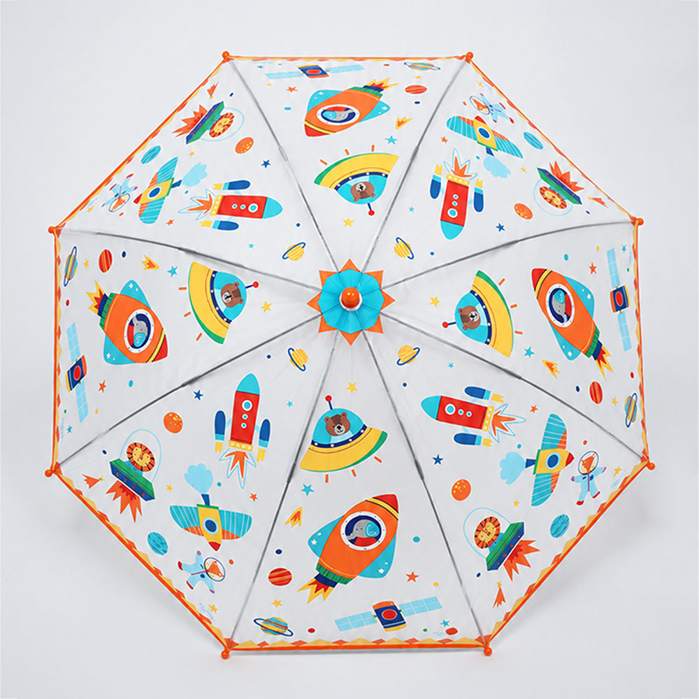 Themed Transparent Umbrella for Toddlers & Kids