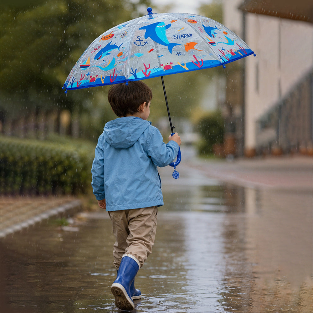 Themed Transparent Umbrella for Toddlers & Kids
