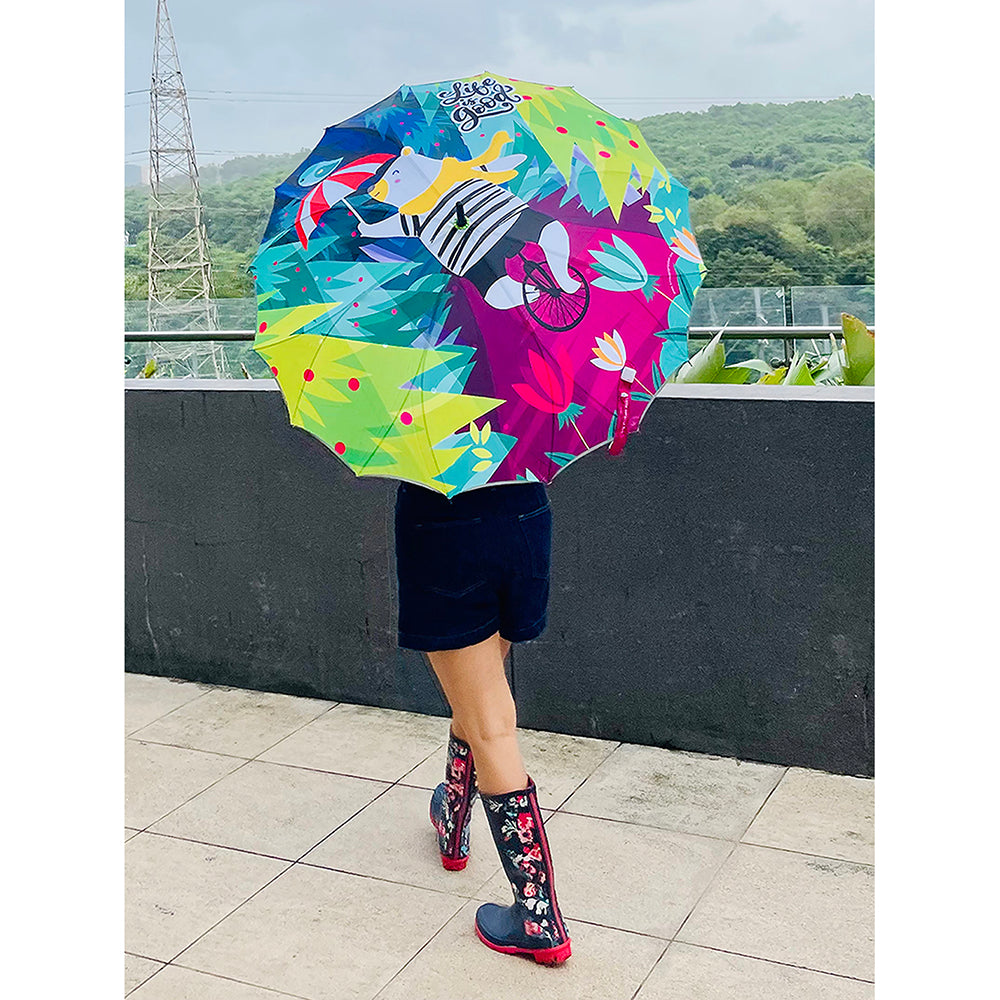 Little Surprise Box, KellyJo & Starsy Small Rain & All Season Umbrella for Teens and Adults