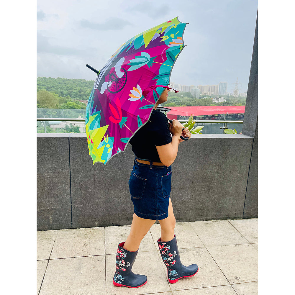 Little Surprise Box, KellyJo & Starsy Small Rain & All Season Umbrella for Teens and Adults