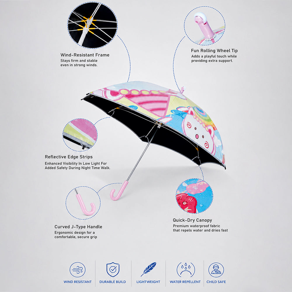 Wheel style UPF 50+ Kids - Umbrella