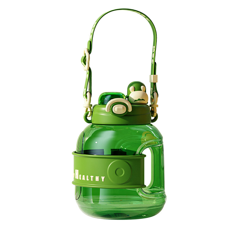 Little Surprise Box Trendy Tumbler Water Bottle For Kids And Adults, 2600Ml , Green