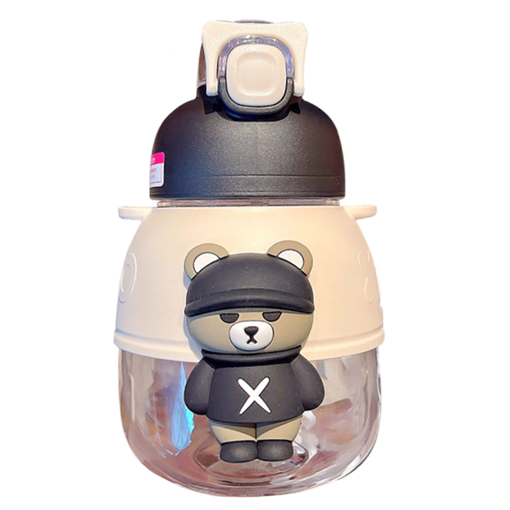 Little Surprise Box Xoxo From Kelly Jo Water Bottle With Handle, 1100 Ml For Kids & Adults, Black
