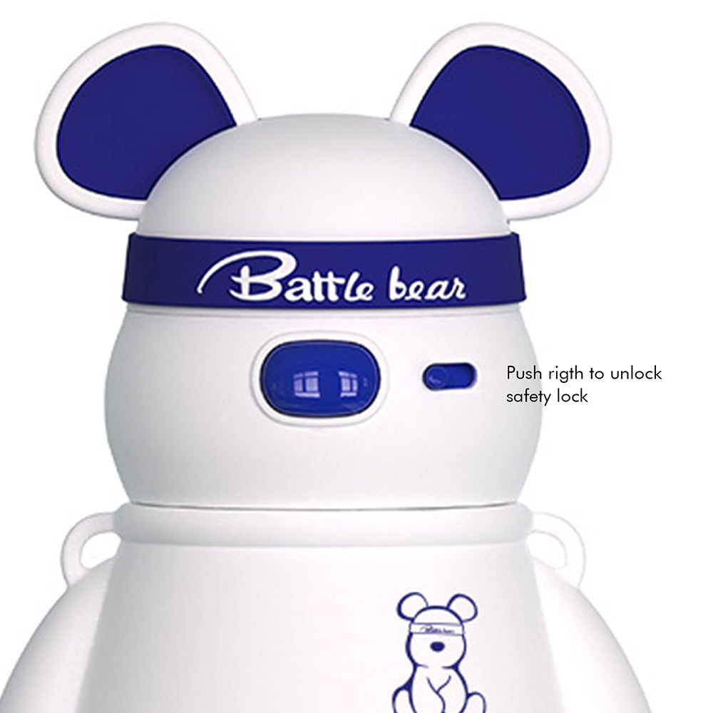 Little Surprise Box White, Kelly Jo Bear Water Bottle For Kids And Adults, 1100 Ml, Blue