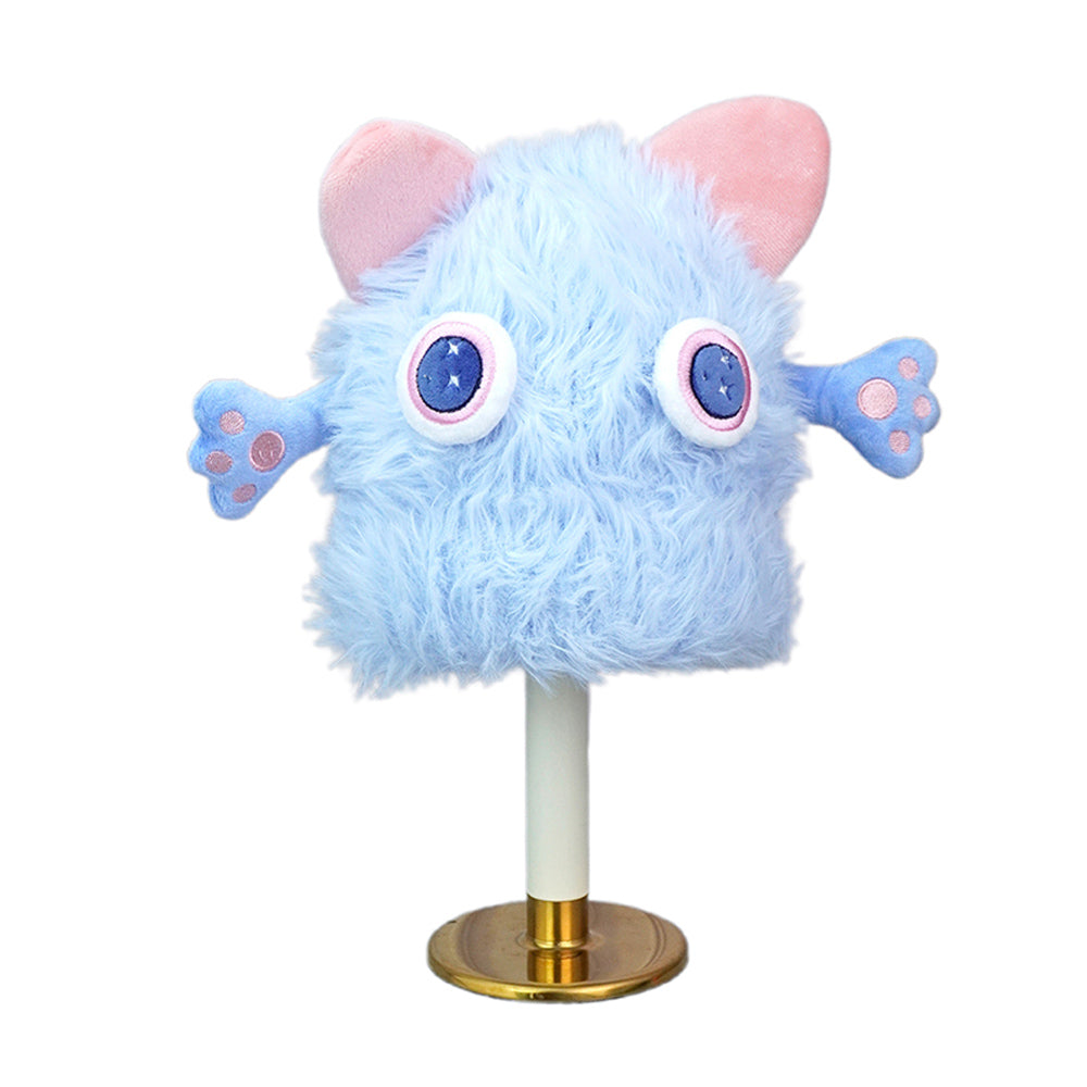 Little Surprise Box Blue Furry Monster 3D Style Winter Cap/Beanie For Kids