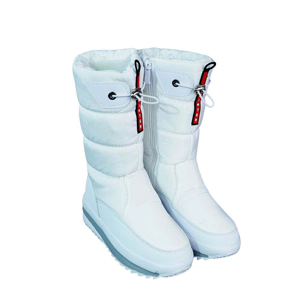 Little Surprise Box, White Angel, High Rise Waterproof Winter Snow Boots for Women for minus temperature