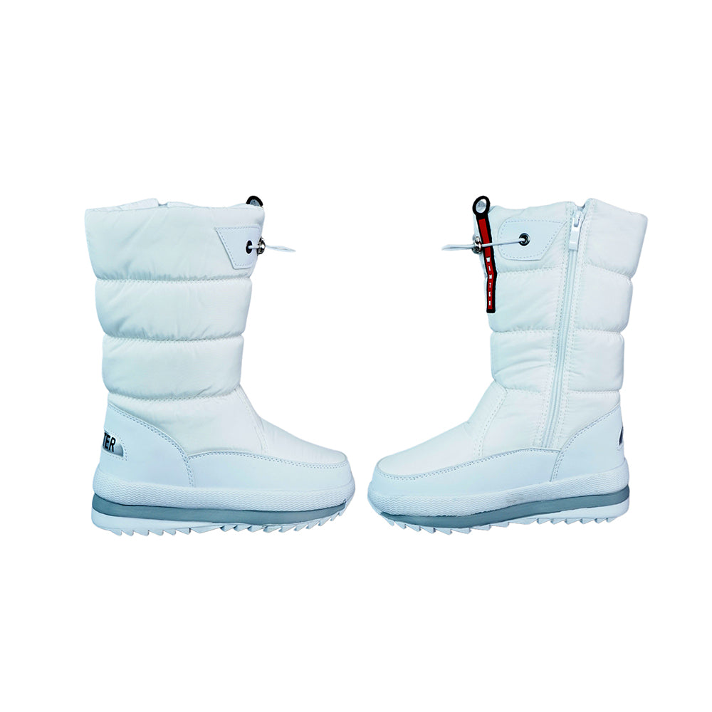 Little Surprise Box, White Angel, High Rise Waterproof Winter Snow Boots for Women for minus temperature