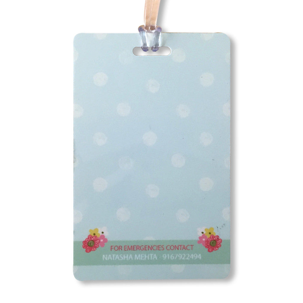 Animal themed Luggage Tags - Set of2