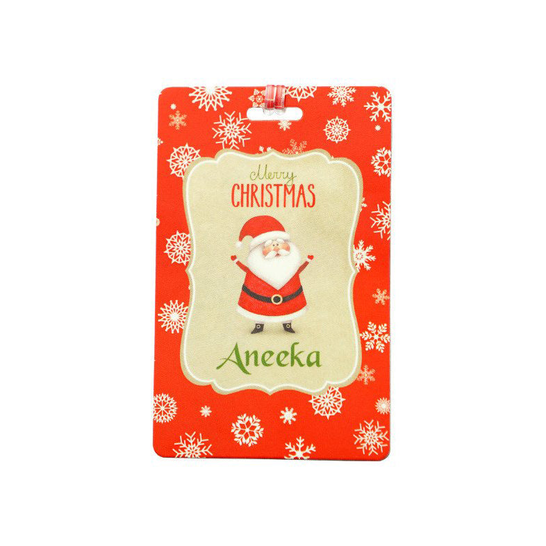 Christmas Luggage Tags - Set of 2