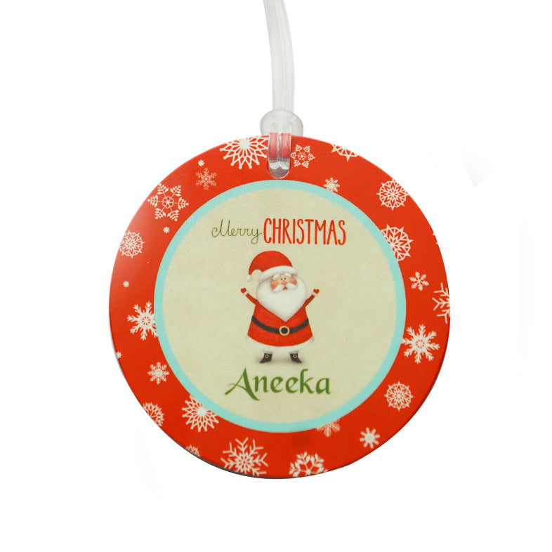 Christmas Luggage Tags - Set of 2