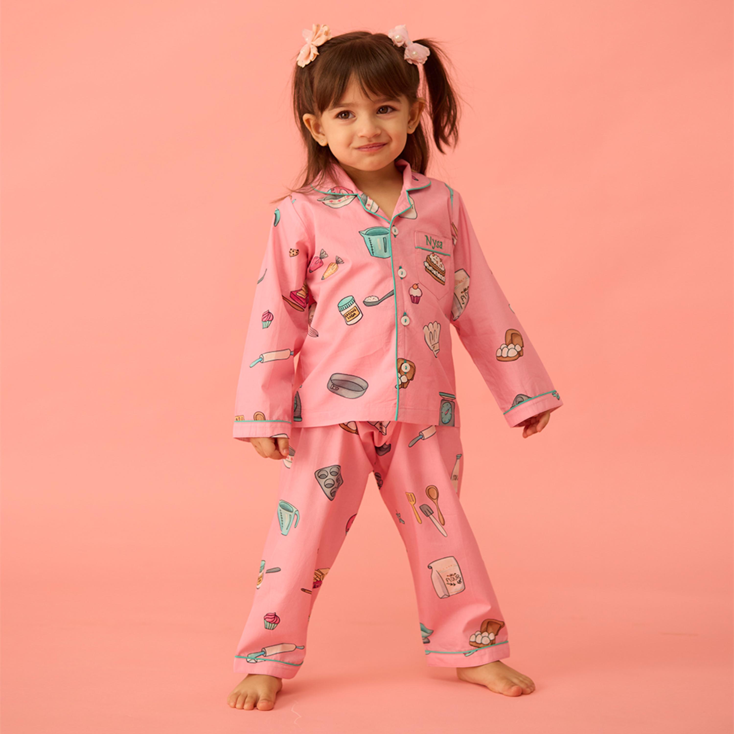 Baking Pajama Set For Kids