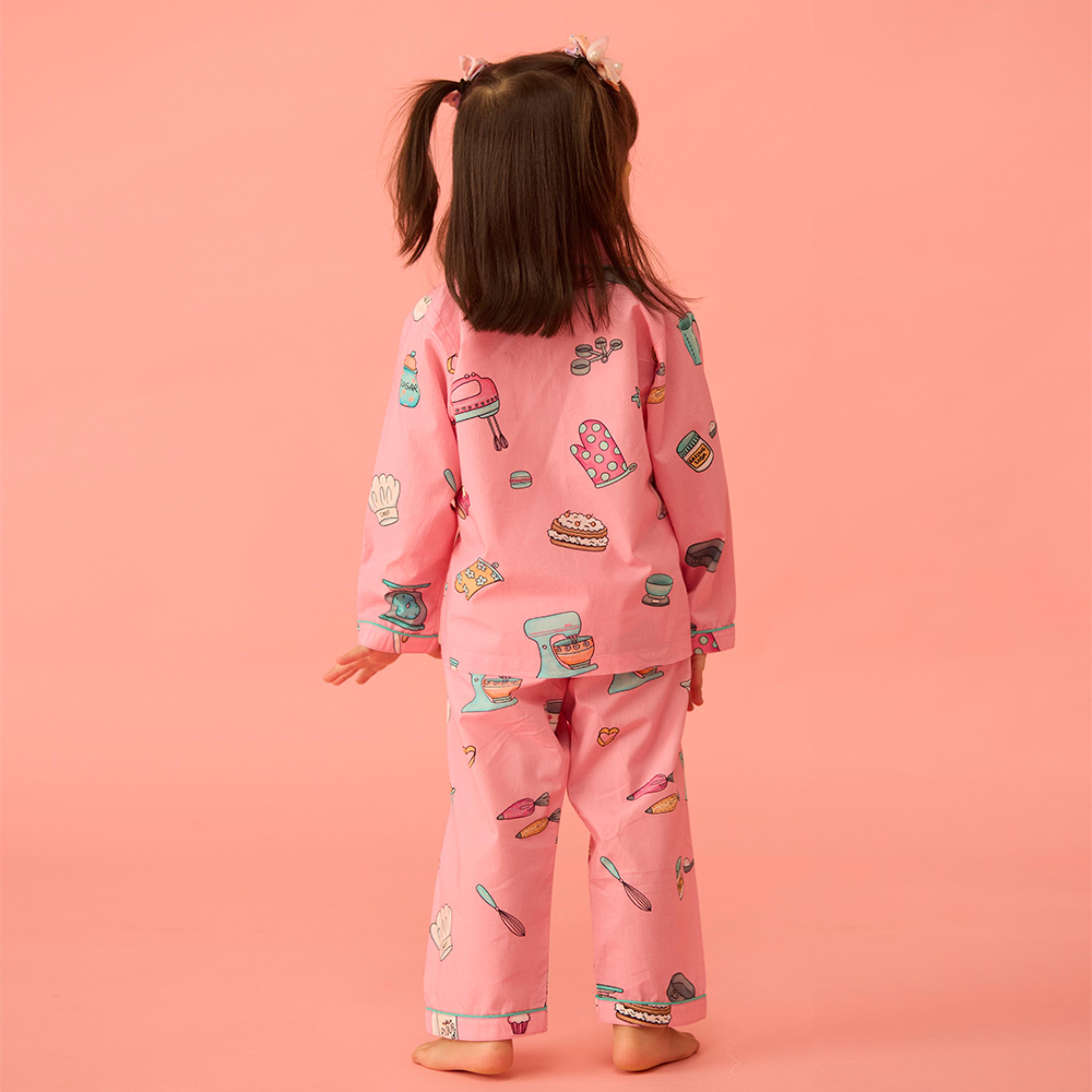 Baking Pajama Set For Kids