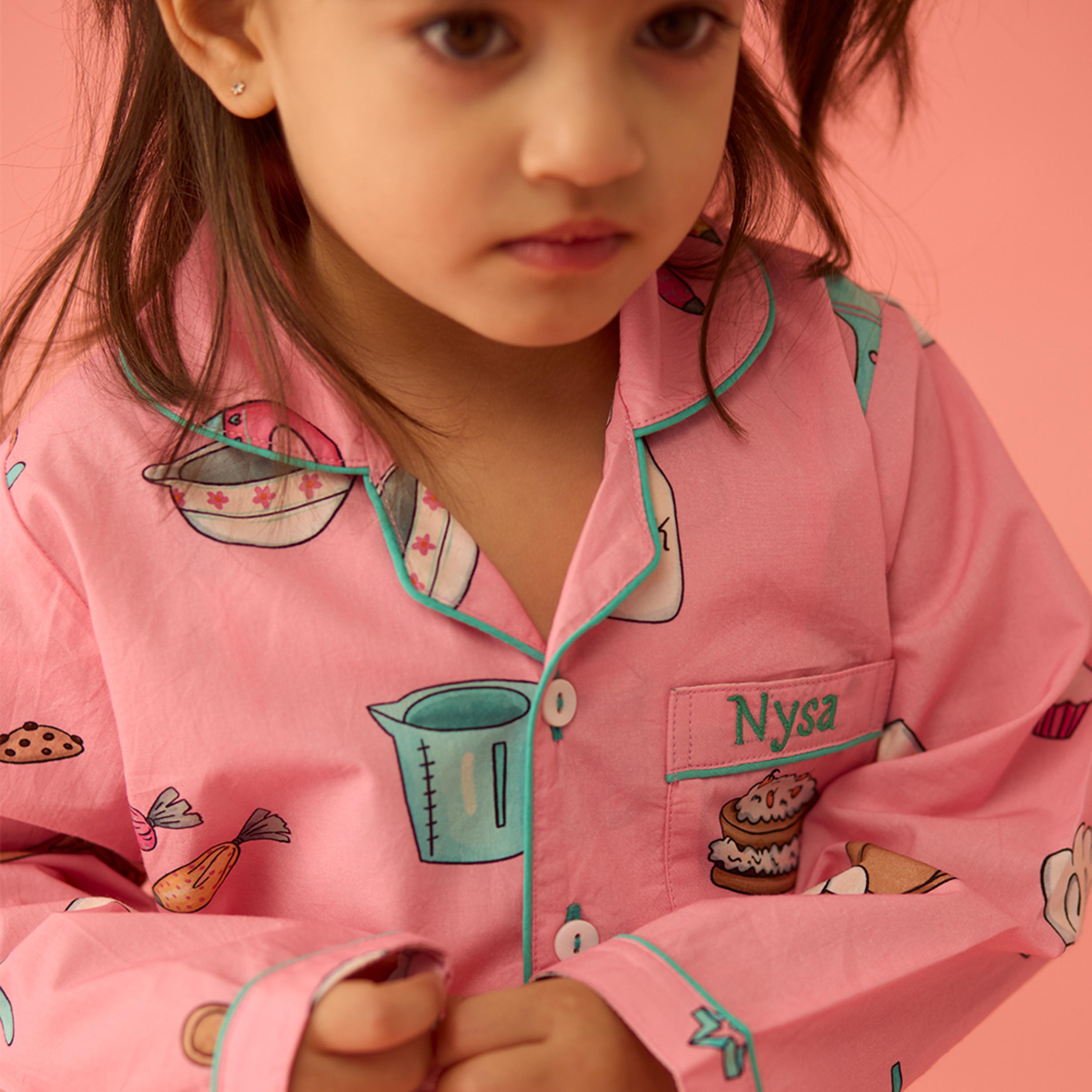 Baking Pajama Set For Kids